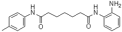 N1-(2-Aminophenyl)-N7-(4-methylphenyl)heptanediamide molecular structure (CAS 937039-45-7)
