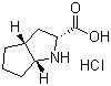 structure of CAS# 93779-30-7, (+/-)-八氢环戊二烯并[b]吡咯-2-甲酸盐酸盐