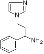 structure of CAS# 93906-75-3, alpha-Phenyl-1H-imidazole-1-propanamine