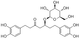 structure of CAS# 93915-36-7, Hirsutanonol 5-O-glucoside