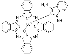 CAS # 93940-95-5, (OC-6-32)-(1-Imino-1H-isoindol-3-amine-N2)(methanol)[29H,31H-phthalocyaninato(2-)-N29,N30,N31,N32]copper
