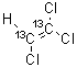 structure of CAS# 93952-00-2, 1,1,2-三氯乙烯-<sup>13</sup>C<sub>2</sub>