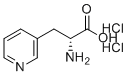 structure of CAS# 93960-21-5, (R)-2-氨基-3-(吡啶-3-基)丙酸二盐酸盐