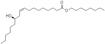 CAS 登录号：93980-66-6, (9Z,12R)-12-羟基-9-十八碳烯酸辛基酯