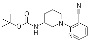 CAS # 939986-24-0, N-[1-(3-Cyano-2-pyridinyl)-3-piperidinyl]carbamic acid tert-butyl ester
