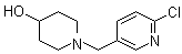 CAS # 939986-33-1, 1-(6-Chloropyridin-3-ylmethyl)piperidin-4-ol