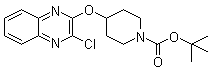 CAS # 939986-42-2, 4-[(3-Chloro-2-quinoxalinyl)oxy]-1-piperidinecarboxylic acid tert-butyl ester
