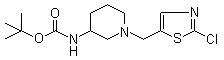 CAS # 939986-55-7, N-[1-[(2-Chloro-5-thiazolyl)methyl]-3-piperidinyl]carbamic acid tert-butyl ester