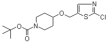CAS # 939986-56-8, 4-[(2-Chloro-5-thiazolyl)methoxy]-1-piperidinecarboxylic acid tert-butyl ester