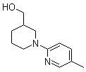 structure of CAS# 939986-72-8, 1-(5-甲基-2-吡啶基)-3-哌啶甲醇