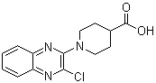 CAS # 939986-88-6, 1-(3-Chloro-2-quinoxalinyl)-4-piperidinecarboxylic acid