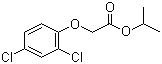 Isopropyl 2,4-dichlorophenoxyacetate molecular structure (CAS 94-11-1)