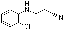 CAS 登录号：94-89-3, 3-[(2-氯苯基)氨基]丙腈, N-(beta-氰乙基)邻氯苯胺