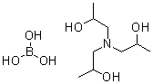 CAS # 94006-32-3, Boric acid (H3BO3), compd. with 1,1',1''-nitrilotris[2-propanol]