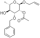CAS # 940274-20-4, Allyl 2-O-acetyl-3-O-benzyl-alpha-L-rhamnopyranoside