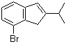 CAS 登录号：940884-86-6, 7-溴-2-异丙基-1H-茚