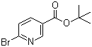 structure of CAS# 941294-58-2, 6-溴烟酸叔丁酯