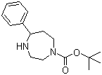 structure of CAS# 941712-23-8, 5-苯基-1,4-二氮杂环庚烷-1-羧酸叔丁酯