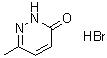 structure of CAS# 94248-99-4, 6-甲基-3(2H)-哒嗪酮单氢溴酸盐