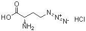 structure of CAS# 942518-29-8, (2S)-2-氨基-4-叠氮基丁酸盐酸盐