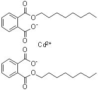 CAS 登录号：94275-94-2, 1,2-苯二甲酸单辛基酯镉盐