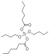 CAS # 94277-50-6, (T-4)-Dibutoxybis(hexanoato-O)titanium