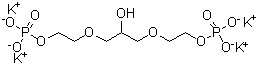 CAS 登录号：94313-95-8, 1,3-二[2-(磷酰氧基)乙氧基]-2-丙醇四钾盐