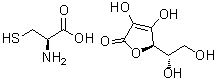 CAS # 94313-97-0, L-Ascorbic acid, compd. with L-cysteine (1:1)