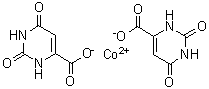 CAS # 94333-37-6, 1,2,3,6-Tetrahydro-2,6-dioxo-4-pyrimidinecarboxylic acid cobalt(2+) salt (2:1)