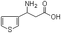 structure of CAS# 94333-62-7, 3-氨基-3-(噻吩-3-基)丙酸