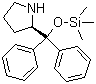 structure of CAS# 943757-71-9, (2R)-2-[二苯基[(三甲基硅)氧基]甲基]吡咯烷