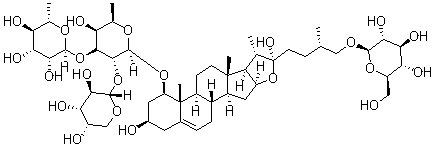 CAS 登录号：943914-99-6, 麦冬呋甾皂苷 A
