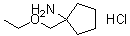 CAS # 944146-33-2, 1-(Ethoxymethyl)cyclopentanamine hydrochloride (1:1)