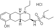 structure of CAS# 94424-50-7, Quinagolide hydrochloride