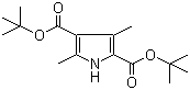 structure of CAS# 94461-44-6, 2,4-二甲基吡咯-3,5-二羧酸二叔丁酯