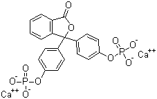 CAS # 94465-66-4, Phenolphthalein diphosphate calcium salt, Dicalcium isobenzofuran-3,3-diylbis(p-phenylene) bis(phosphate)