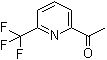 structure of CAS# 944904-58-9, 1-[6-(Trifluoromethyl)-2-pyridinyl]ethanone