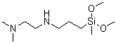 N'-[3-(Dimethoxymethylsilyl)propyl]-N,N-dimethyl-1,2-ethanediamine molecular structure (CAS 94491-23-3)