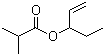 CAS 登录号：945529-33-9, 1-戊烯-3-醇异丁酸酯, 2-甲基丙酸 1-乙基-2-丙烯-1-基酯