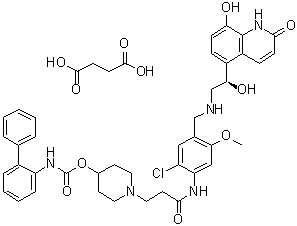 CAS 登录号：945905-37-3, Batefenterol succinate