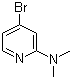 structure of CAS# 946000-27-7, 4-溴-2-(二甲基氨基)吡啶