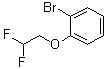 structure of CAS# 946605-55-6, 2-(2,2-二氟乙氧基)溴苯