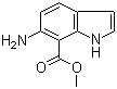 CAS # 946840-95-5, 6-Amino-1H-indole-7-carboxylic acid methyl ester