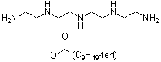 CAS 登录号：94713-30-1, N-(2-氨基乙基)-N'-[2-[(2-氨基乙基)氨基]乙基]-1,2-乙二胺单叔癸酸盐