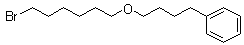 structure of CAS# 94749-73-2, [4-[(6-Bromohexyl)oxy]butyl]benzene