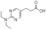 CAS # 948006-29-9, 2-(Diethylamino)-5-pyrimidinepropanoic acid