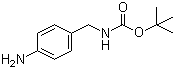 4-(N-Boc-aminomethyl)aniline molecular structure (CAS 94838-55-8)