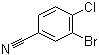 structure of CAS# 948549-53-9, 3-溴-4-氯苯甲腈