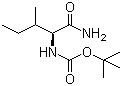 CAS 登录号：94888-34-3, Boc-L-异亮氨酰胺, N-叔丁氧羰基-L-异亮氨酰胺