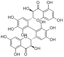 CAS # 948884-38-6, Acuminatanol, (2R,3R)-3,5,7-trihydroxy-2-[3,4,5-trihydroxy-2-[2,3,4-trihydroxy-6-[(2R,3R)-3,5,7-trihydroxy-4-oxo-2,3-dihydrochromen-2-yl]phenyl]phenyl]-2,3-dihydrochromen-4-one